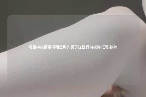 马路中央摆躺椅晒悠闲？男子任性行为被拘5日引热议